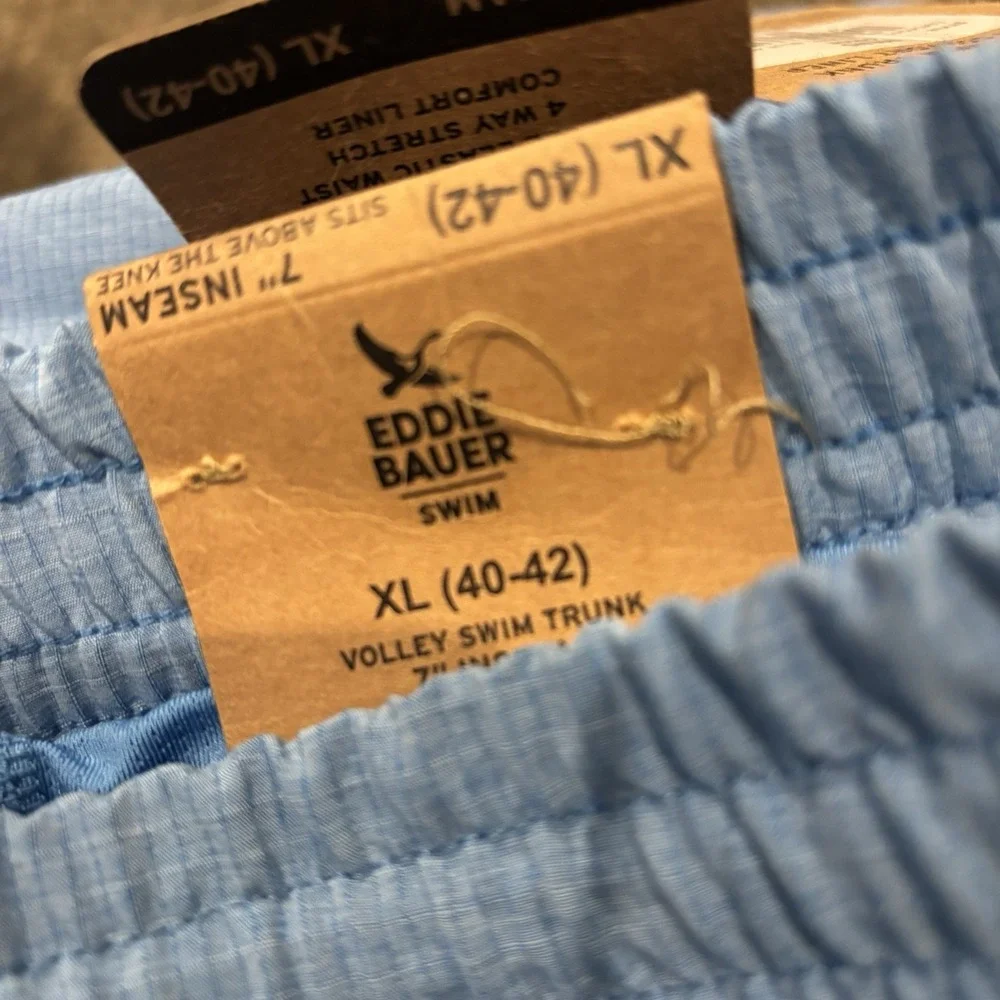 Eddie Bauer Swim Men's XL Island Blue Volley 7